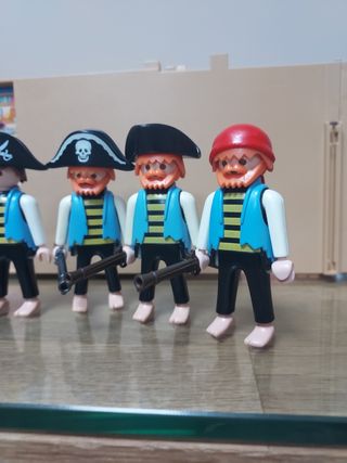 Playmobil Piratas (5 Figuras)