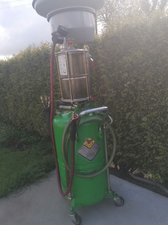 Aspirador aceite usado