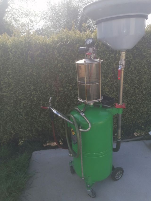 Aspirador aceite usado