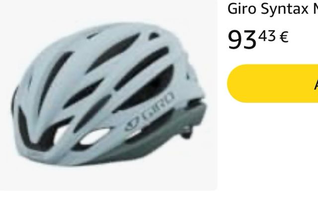 Caschi Giro Syntax MIPS unisex per adulti opachi e leggeri Mineral S