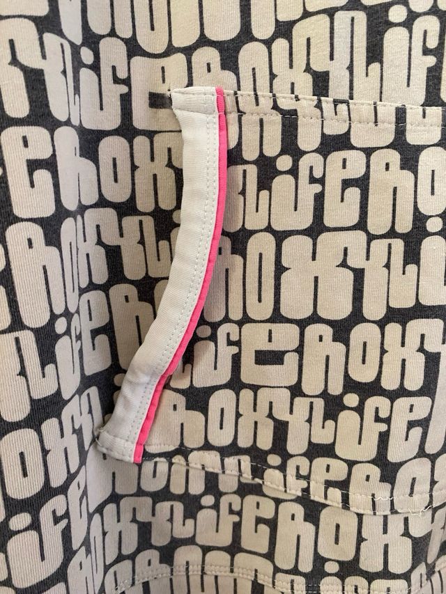 Sudadera Roxy Gris Beige