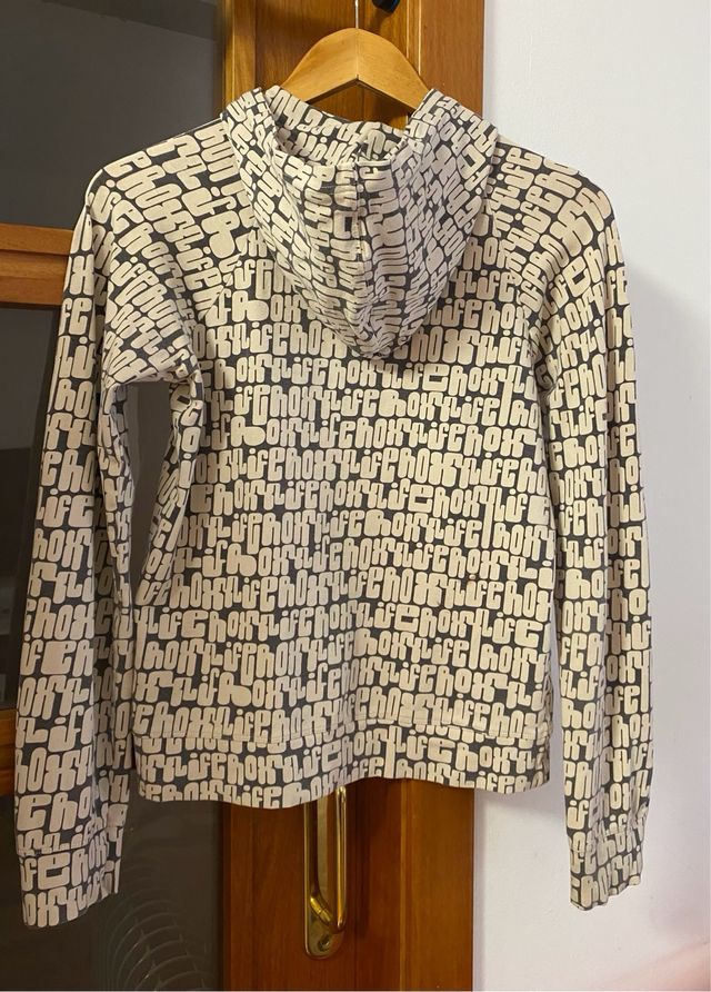 Sudadera Roxy Gris Beige