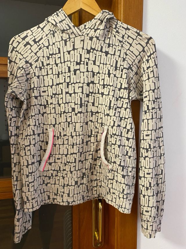 Sudadera Roxy Gris Beige