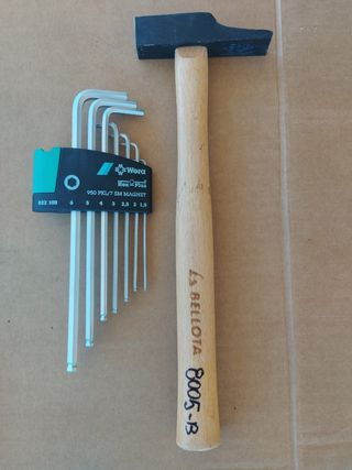 Llave cadena y juego llaves Allen Wera