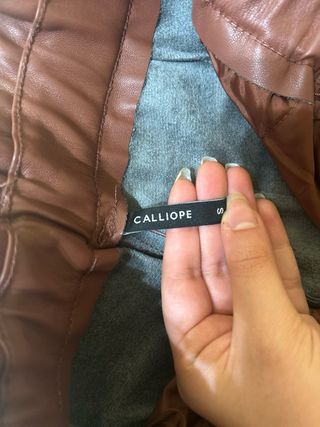 Pantalone in pelle 