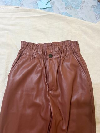 Pantalone in pelle 