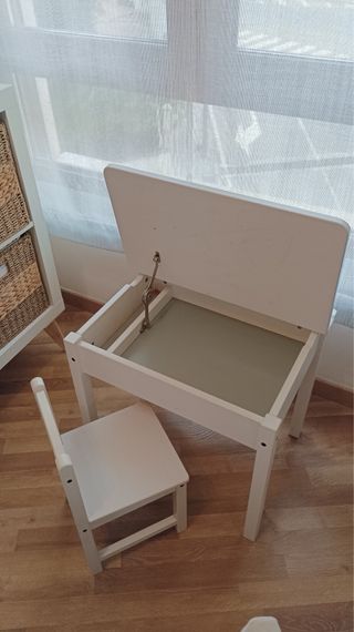 Pupitre infantil blanco Ikea