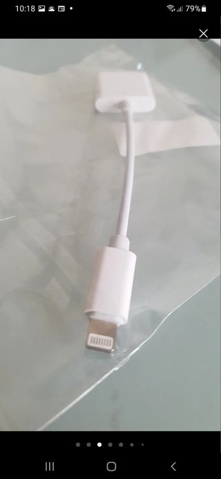 Adaptador para iPhone