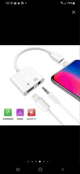 Adaptador para iPhone