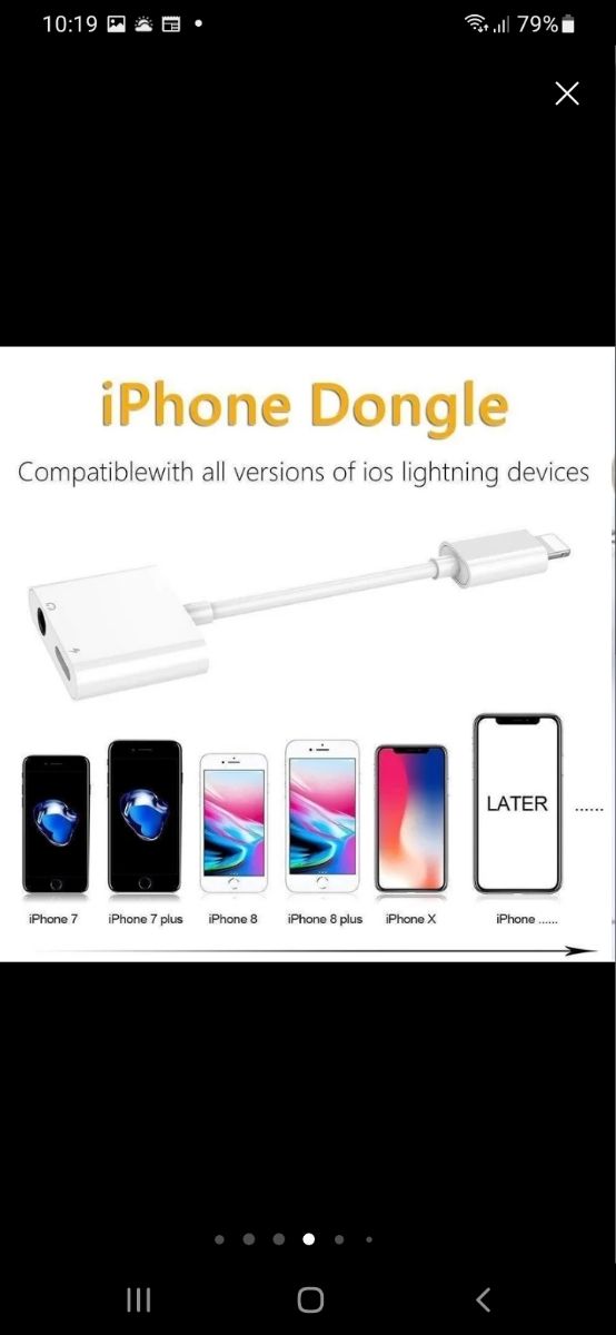 Adaptador para iPhone 