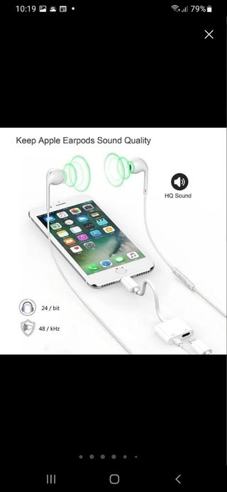 Adaptador para iPhone
