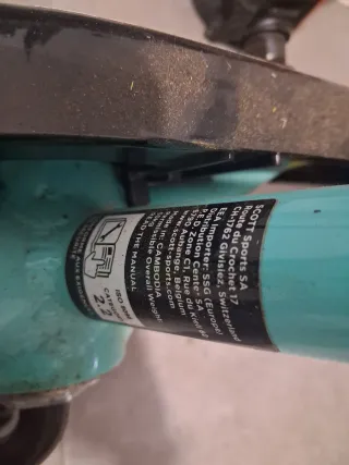 Bicicleta Scott niña 16 pulgadas