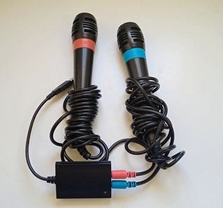 Microfonos Singstar, Sony PS2.