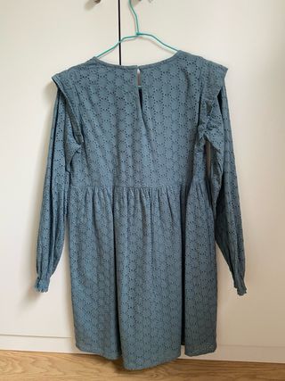 Vestido chica celeste