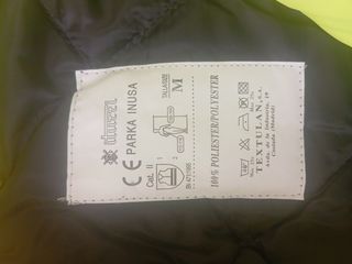 Parka Alta Visibilidad 3M. Talla M