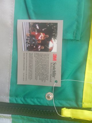 Parka Alta Visibilidad 3M. Talla M