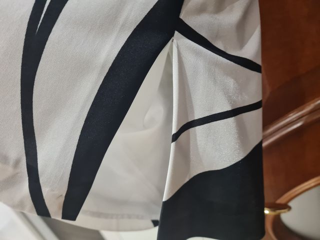 Abito Chiara Bruni Class - Bianco e Nero Tg 44