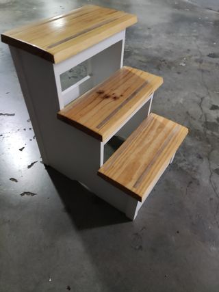 Escalera 3 peldaños - Artesanal