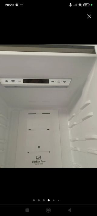 Todos los accesorios de la parte de la nevera LG