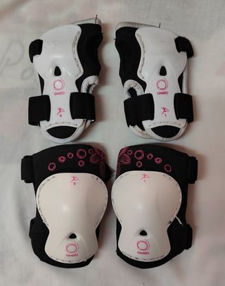 Rodilleras y muñequeras.