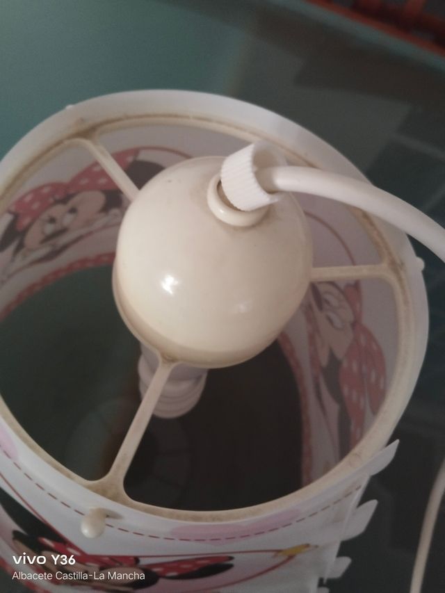 Lampara infantil Minnie Mouse