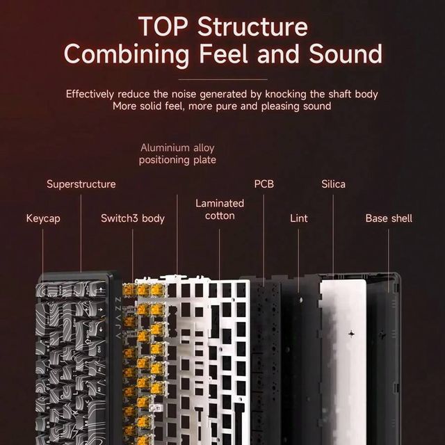 AJAZZ Tastiera Meccanica AK680MAX Cablata E-Sports