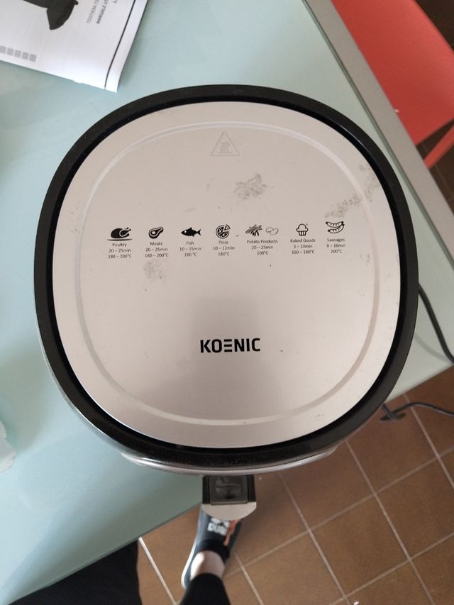 Friggitrice ad aria senza imballaggio