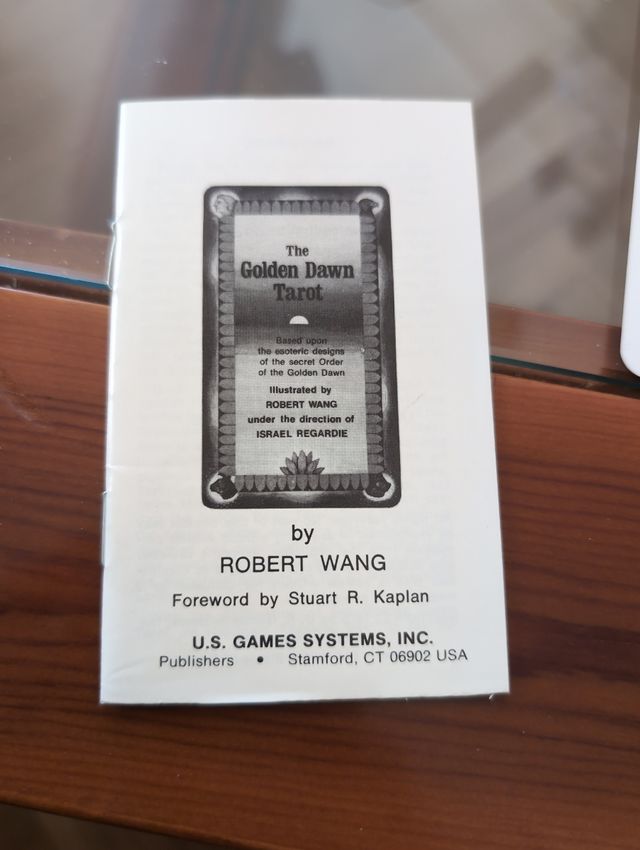 Tarot Golden Dawn: Baraja completa