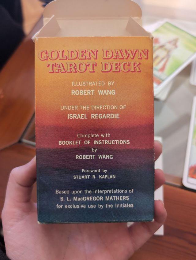 Tarot Golden Dawn: Baraja completa