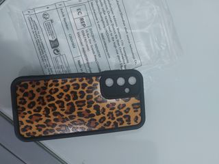 Funda Samsung A25 con estampado leopardo,sin estre