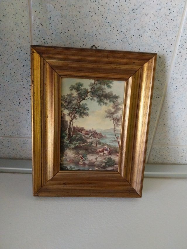 Quadro paesaggistico vintage Autore Cignaroli