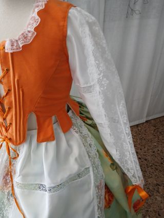 Traje huertana niña