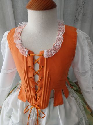 Traje huertana niña