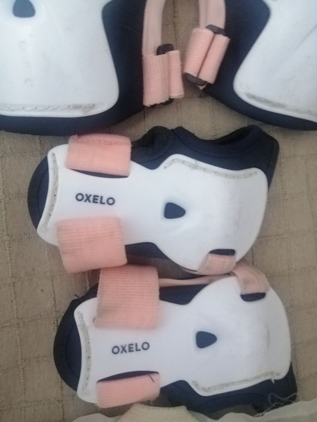 Protecciones niño Oxelo 2XS