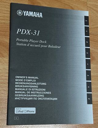 Altavoz Yamaha PDX-31 Blanco