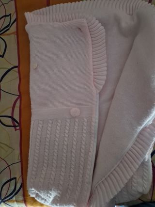 Saco de recien nacido niña