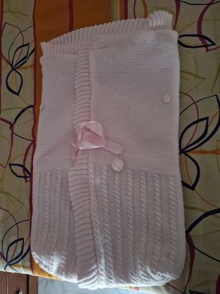 Saco de recien nacido niña