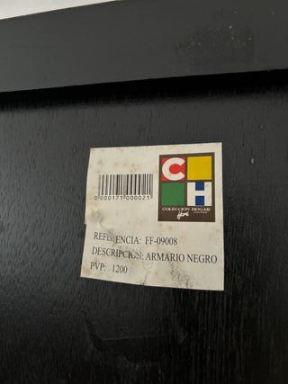 Armario negro vintage de Maisons du monde