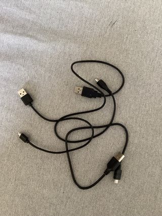 3 Cables USB-B Cortos