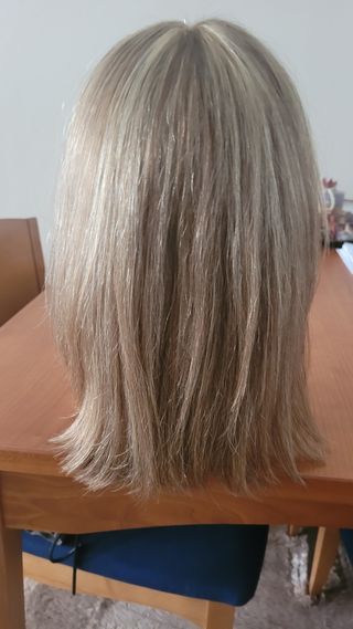Peluca pelo natural europeo,  me  costo 1600 €