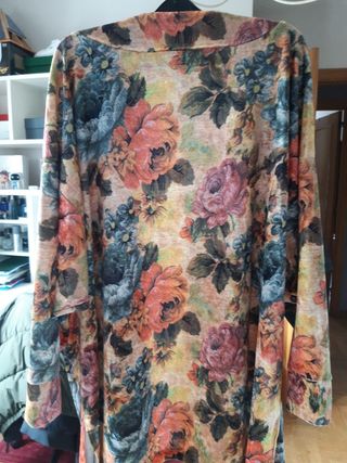 Kimono de flores.