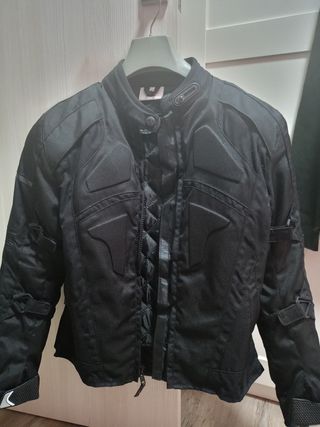Chaqueta moto c/protecciones