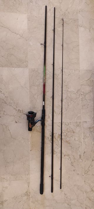 Caña Pesca Inglesa Native 3903 de carbono.