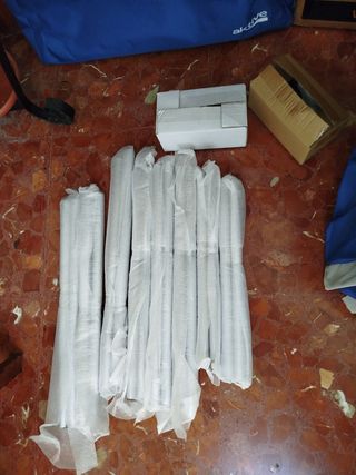 Armario camping Aktive - azul, gris