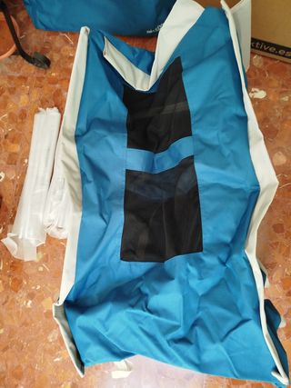 Armario camping Aktive - azul, gris