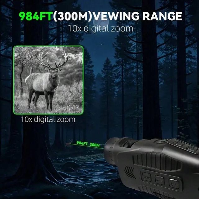 Monoculare 2.5K Visione Notturna 2000 mAh