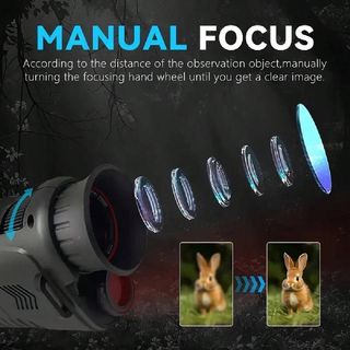 Monoculare 2.5K Visione Notturna 2000 mAh