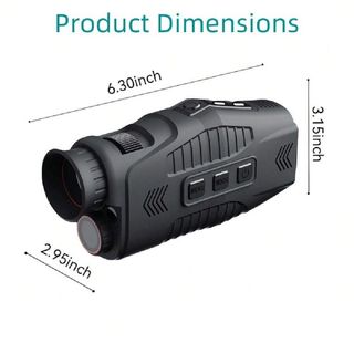 Monoculare 2.5K Visione Notturna 2000 mAh