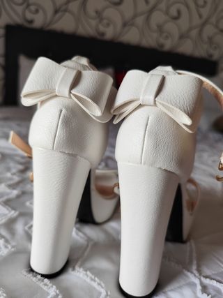 Zapatos novia blancos Shein