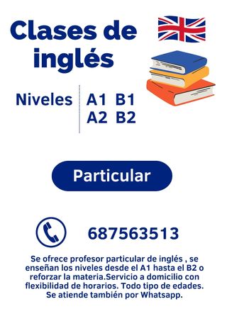 Clases inglés A1-B2